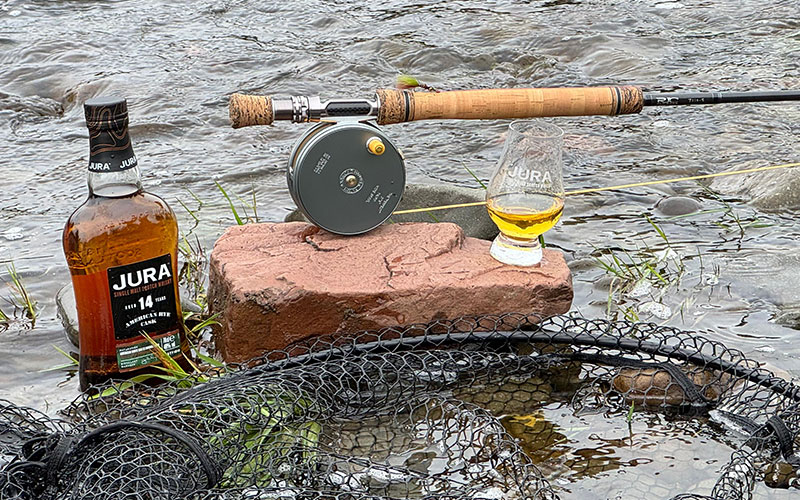 catching rainbow trout in Scottish Rivers
