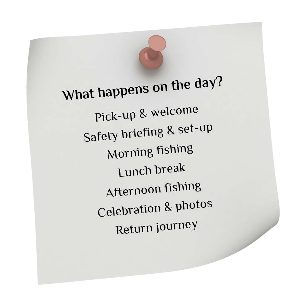 what happens on the day fishing trip Scotland